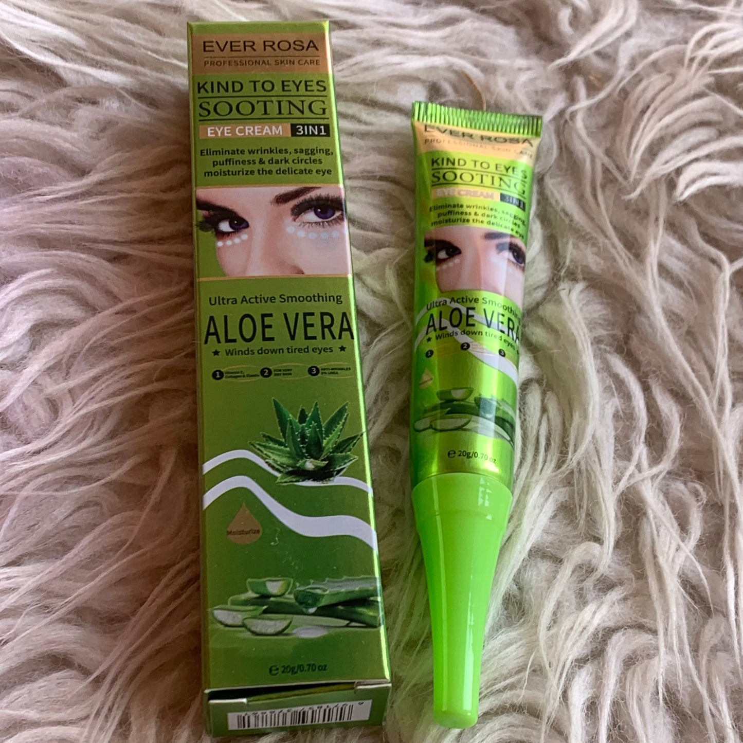 Ever Rose kind to eyes sooting eye cream 3in1