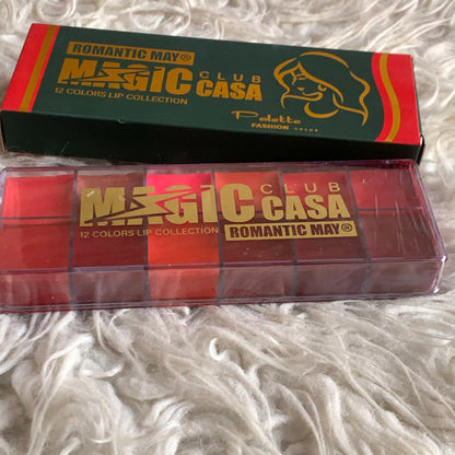 Romantic may 12 colors lip collection palette