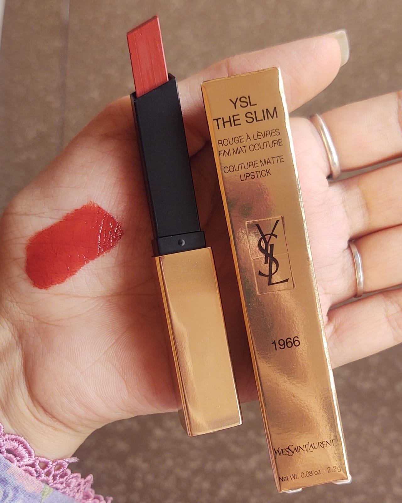 YSL The Slim Couture Matte Lipstick
