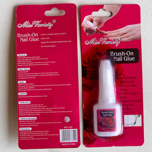 Miss Variety Brush on Nail Glue