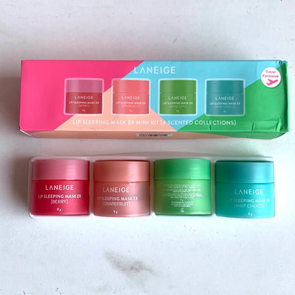 Laneige sleeping lip mask pack 4pcs