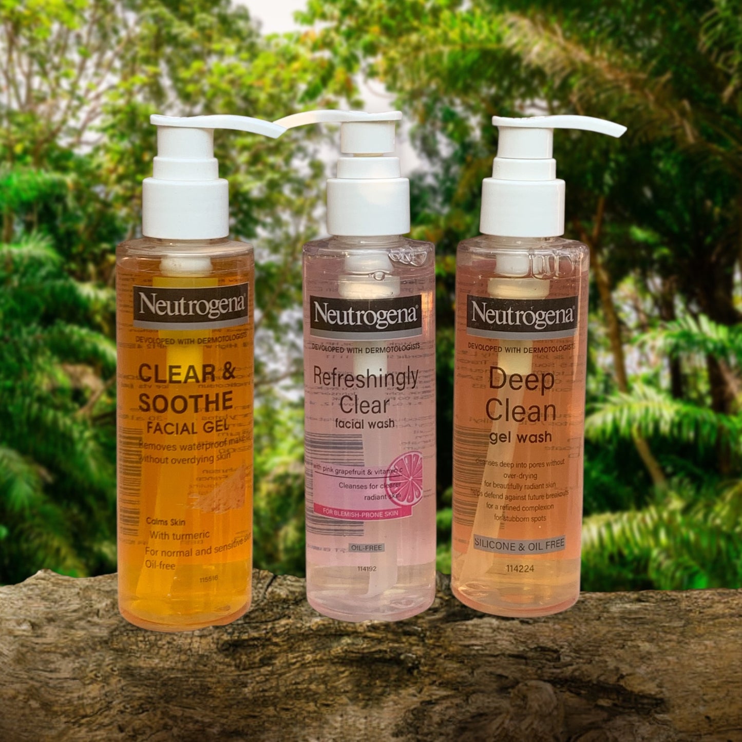 Neutrogena face wash