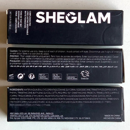 Sheglam Matte Foundation 30ml