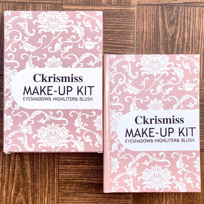 Ckrismiss Make up Kt Eyeshadow & Highlighter Blush 5 in 1 palette