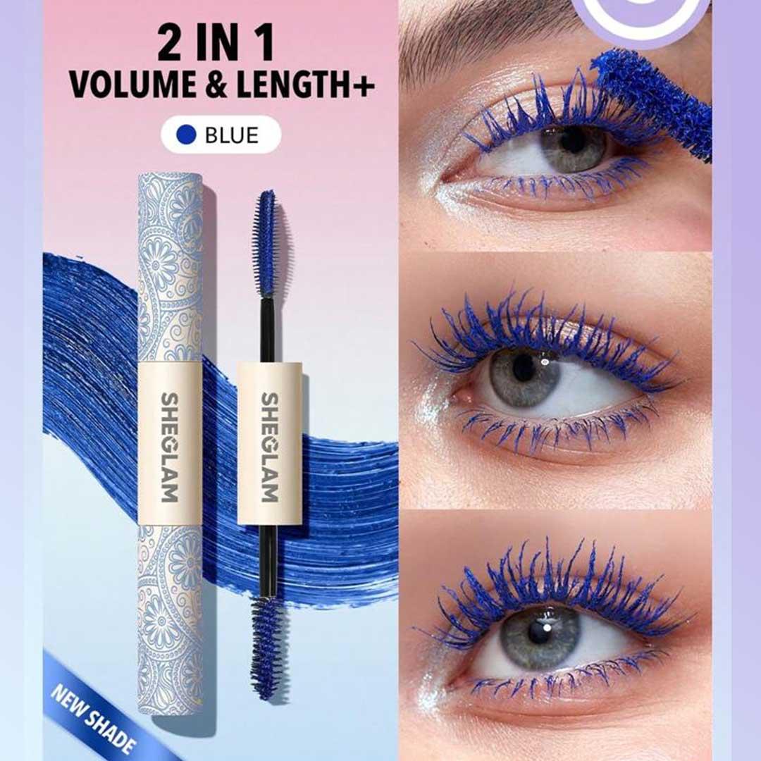 Sheglam mascara in blue