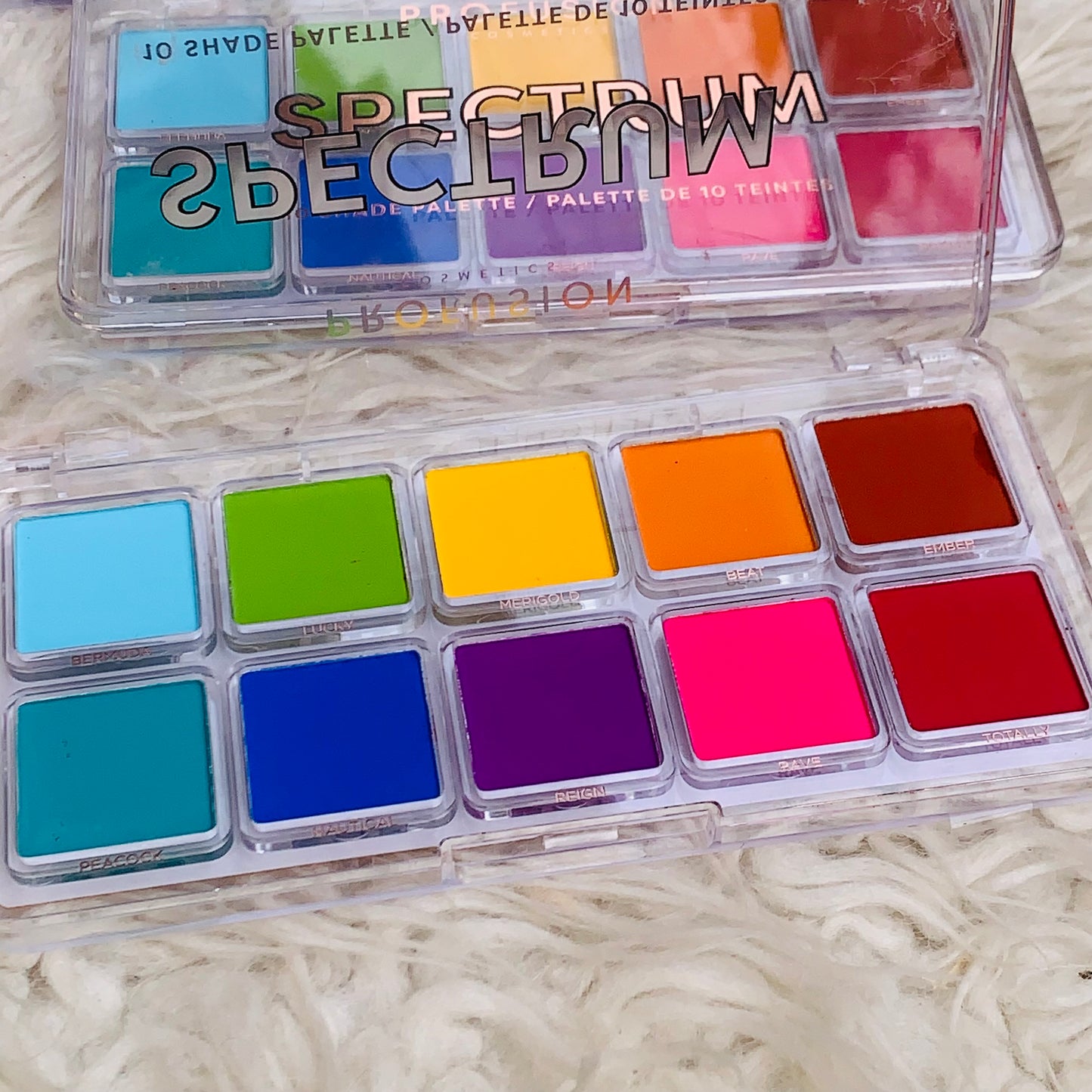 Profusion Cosmetics Spectrum 10 shade eyeshadow palette