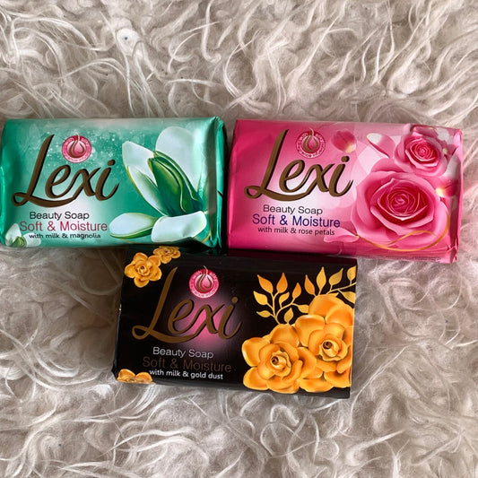 lexi beauty soap soft & moisture 115g (3pcs) 1$