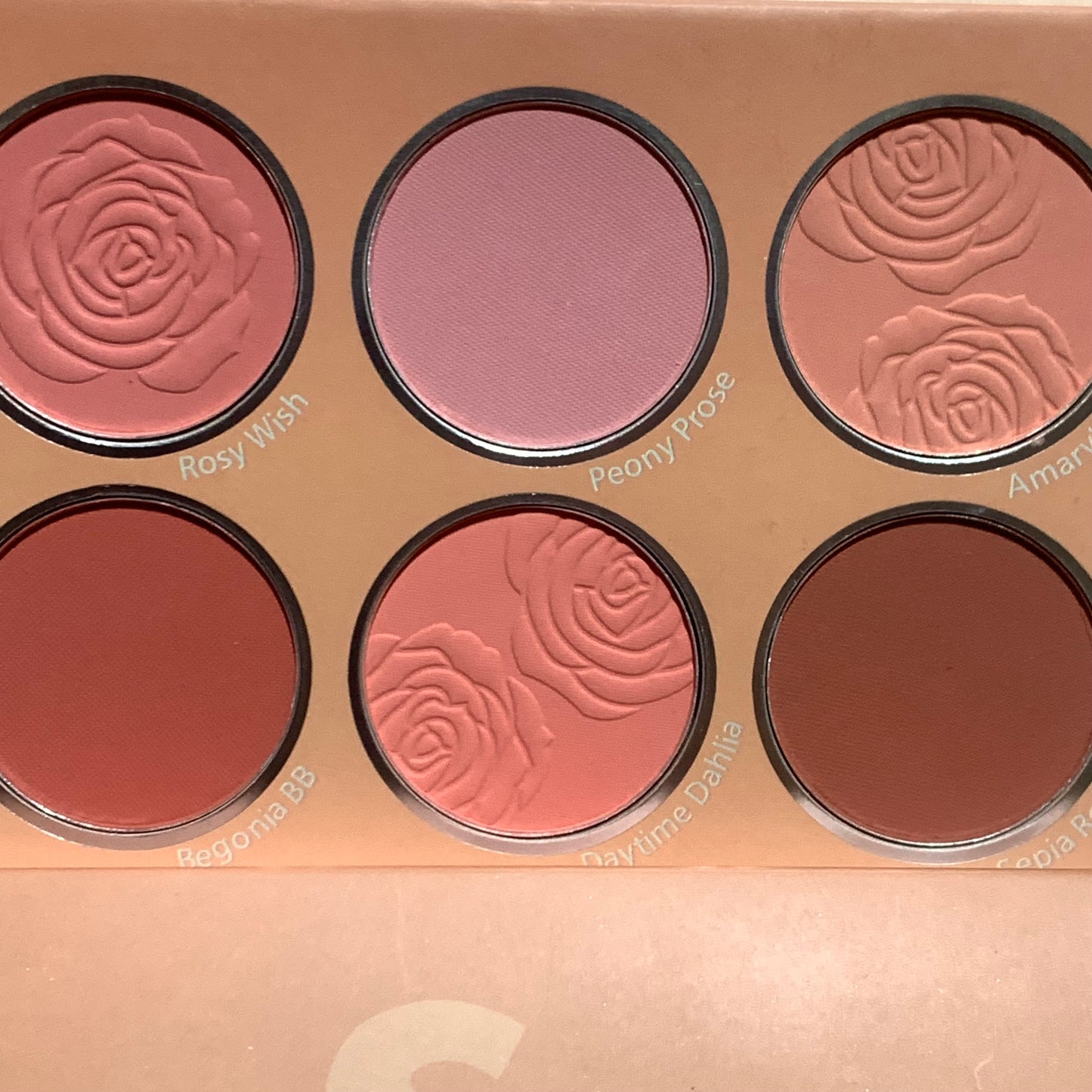 Sheglam Floral Flush Blush Palette