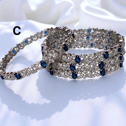 Bangles with zircone style