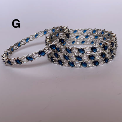 Bangles with zircone style