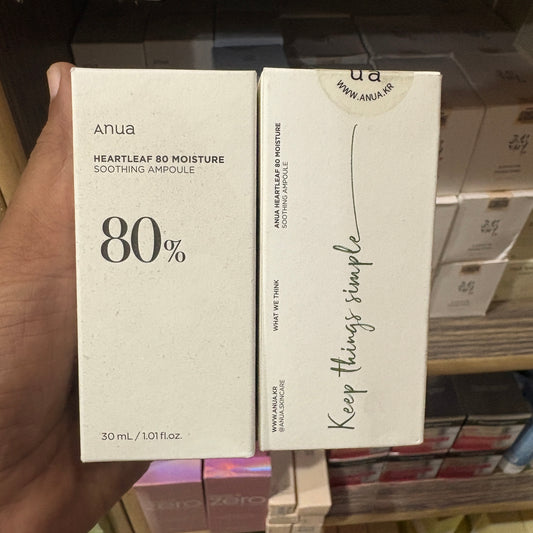 Anua Heartleaf 80% Moisture Serum.