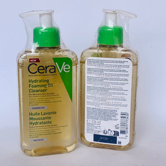 CeraVe hydrating foaming oil Cleanser 236ml