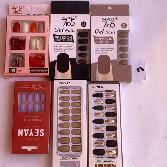 Nail set deal of 6 mix