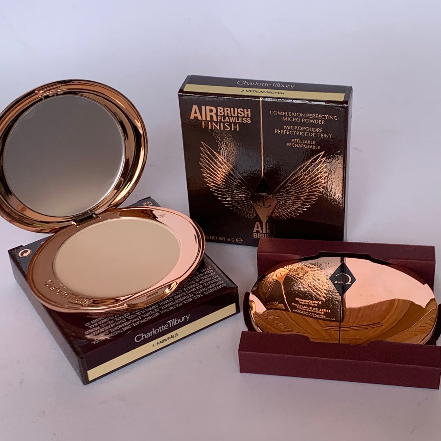 Charlotte Tilbury compact matte finish