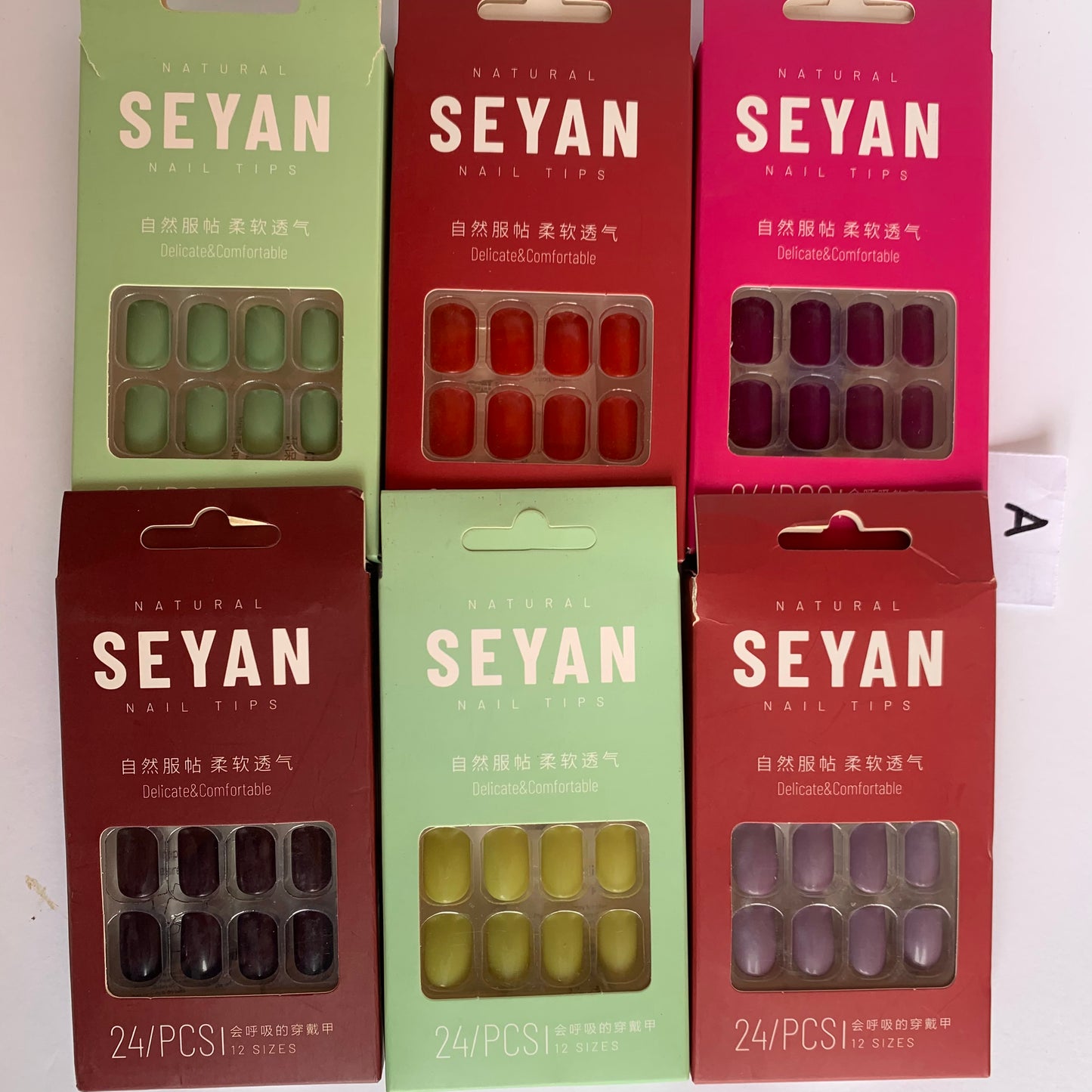 Seyan nails set deal of 6 mix
