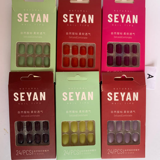 Seyan nails set deal of 6 mix