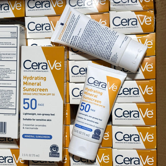 Cerave hydrating mineral sunscreen SPF50 High End Quality