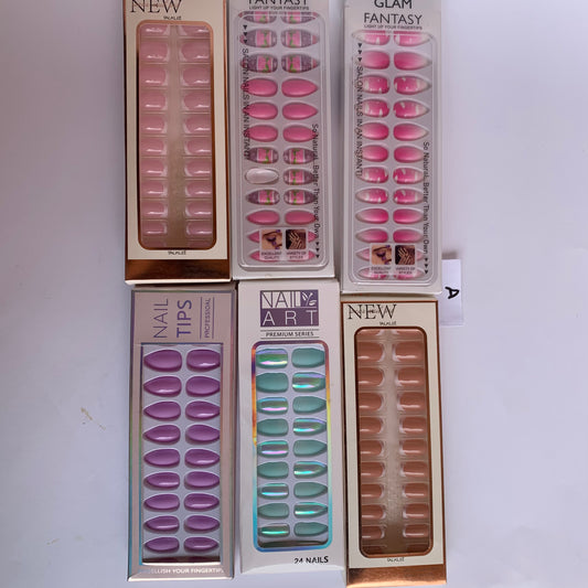 Nail set deal of 6 mix