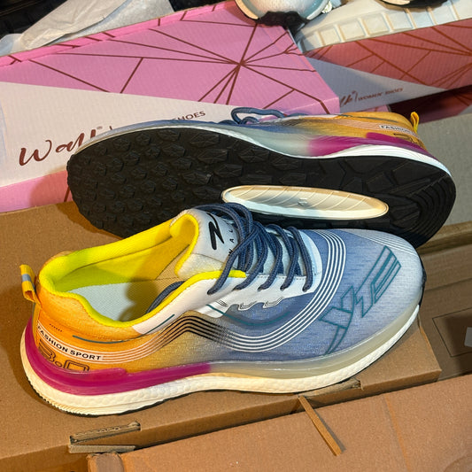 Sneakers Shoes For Women-DB830 Yellow