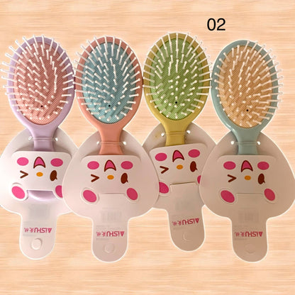 Mini hair brush for girls and boys 1$