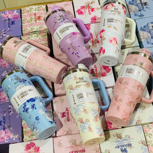 Stanley Tumbler floral printed