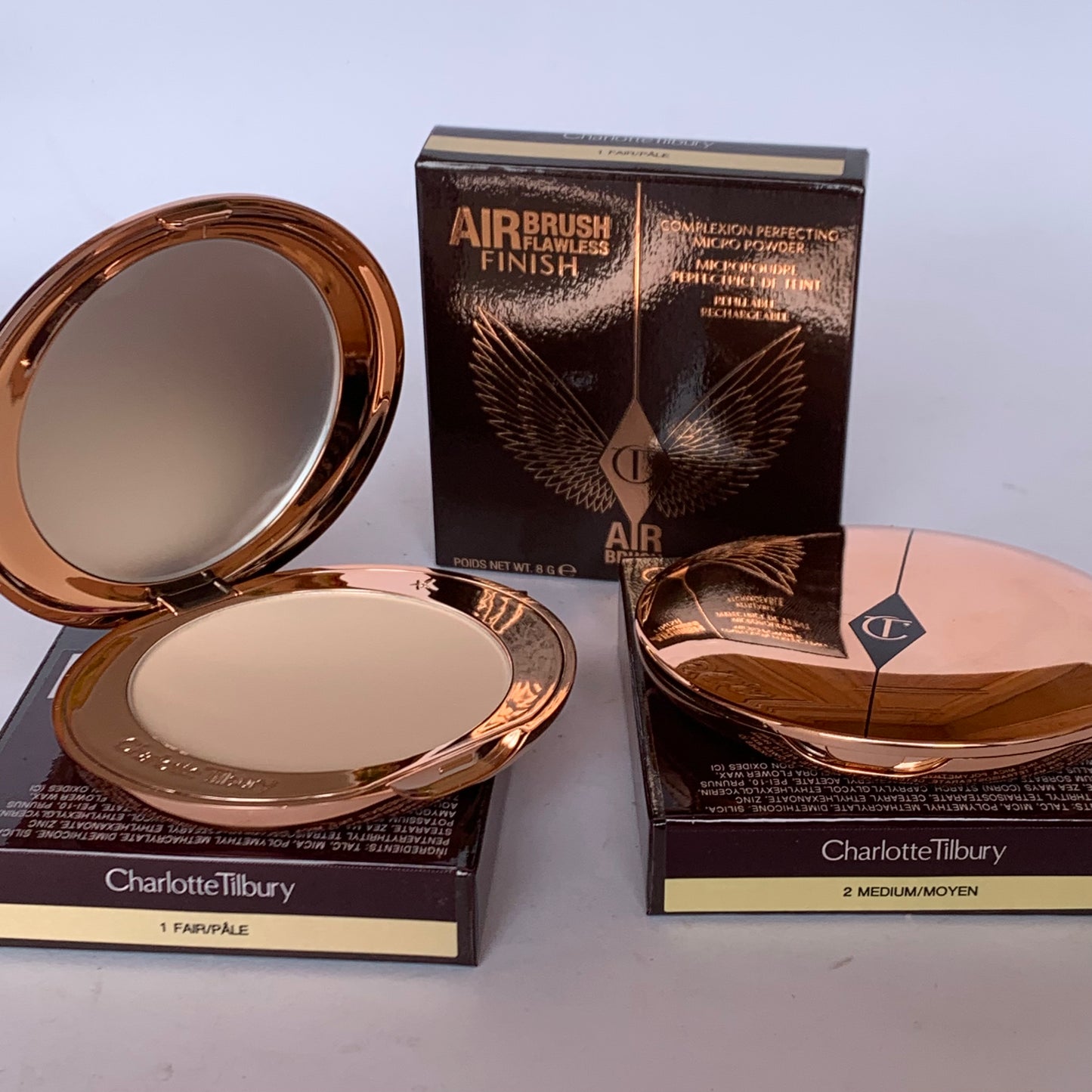 Charlotte Tilbury compact matte finish
