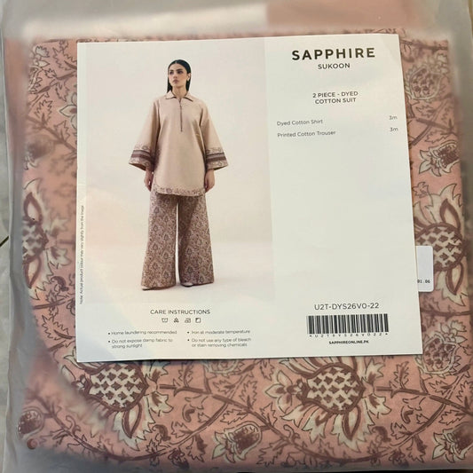 Sapphire Cotton 2Pc Lawn Suit