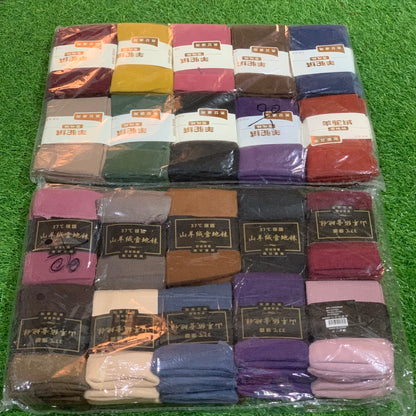 Socks multi colors (2pair mix) 1$