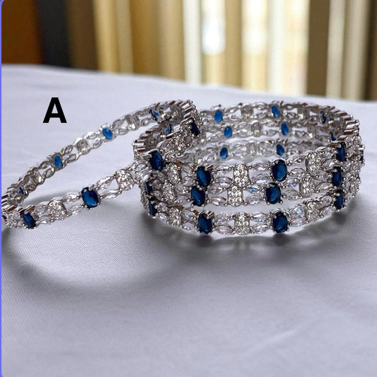 Bangles with zircone style