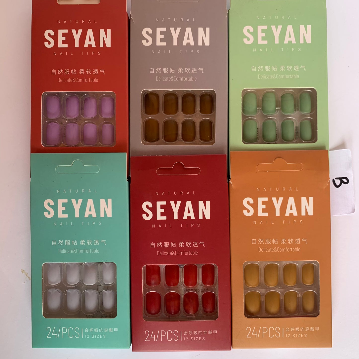 Seyan nails set deal of 6 mix