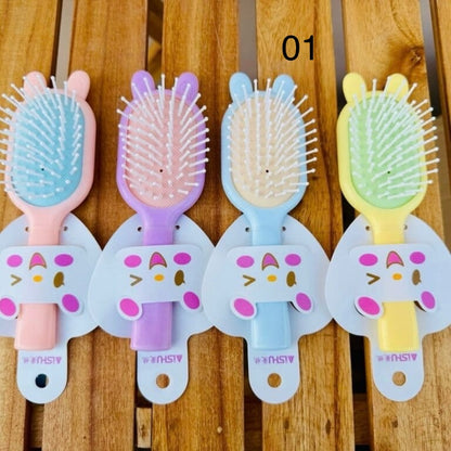 Mini hair brush for girls and boys 1$