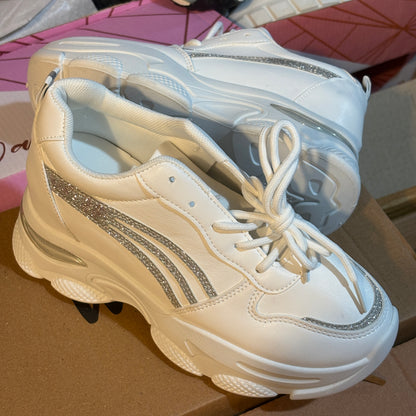 Sneakers Shoes For Women– HLDA522 White