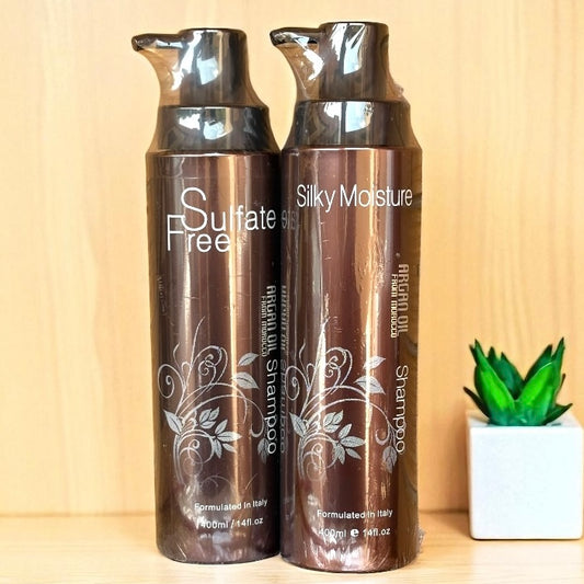 Argan Oil Shampoo Silky Moisture & Sulfate Free
