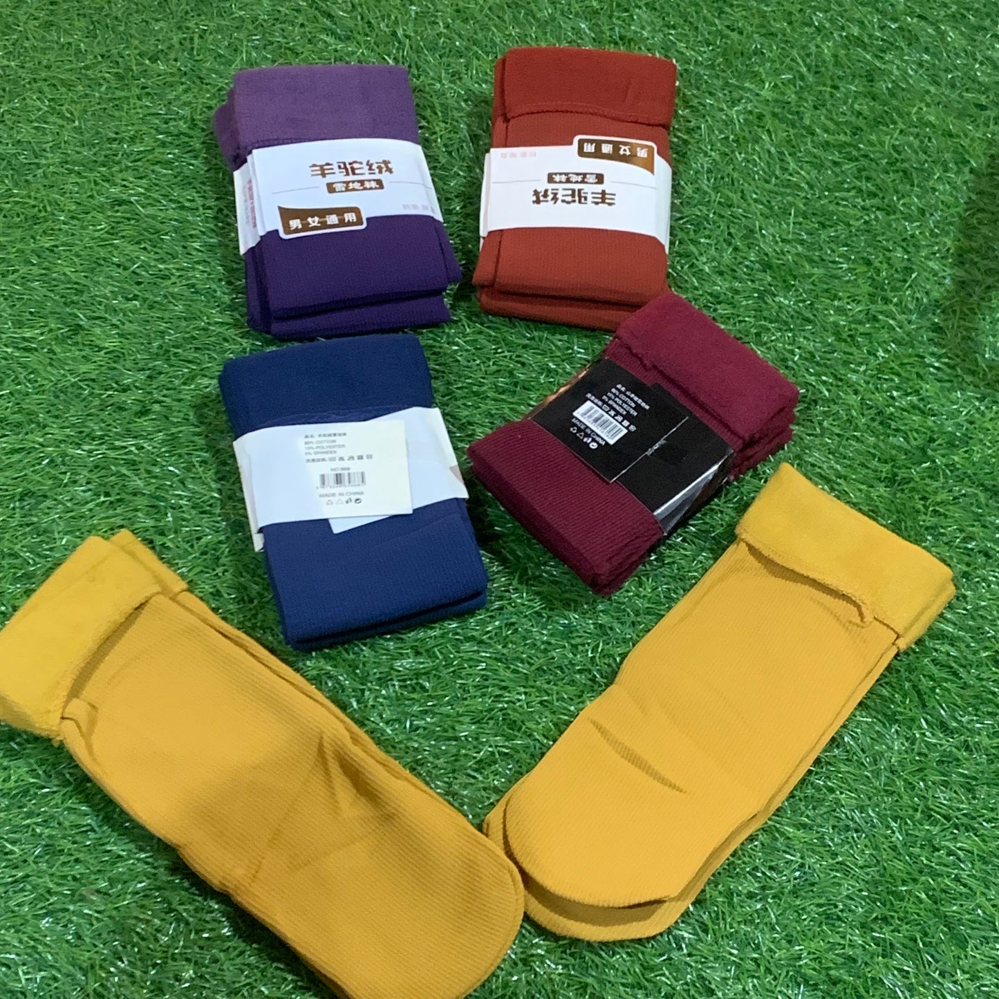 Socks multi colors (2pair mix) 1$