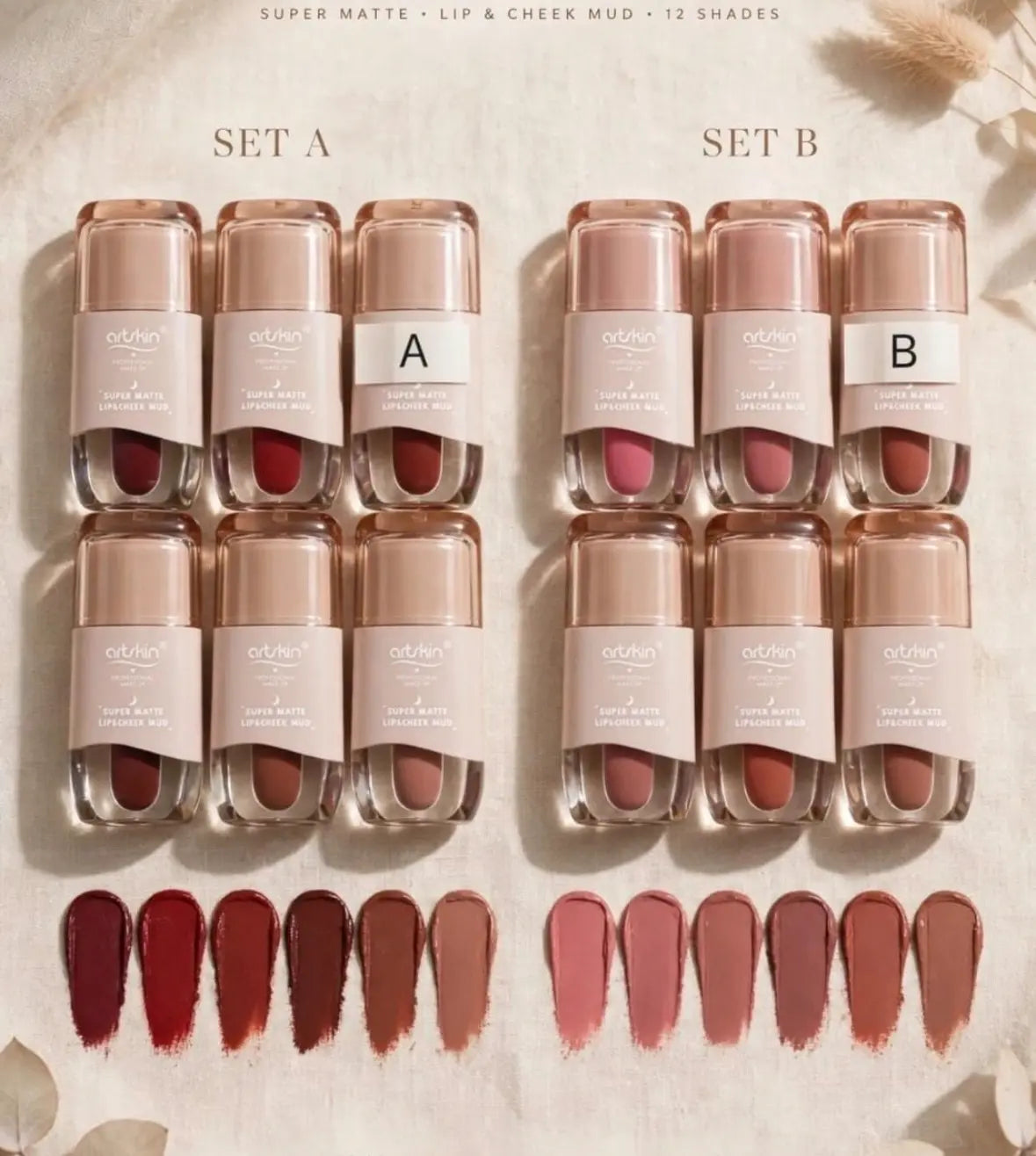 Artskin Super Matte Lip & Cheek Mud