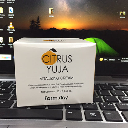 Citrus yuja vitamizing farm stay cream ( Vitamin C ) | deal