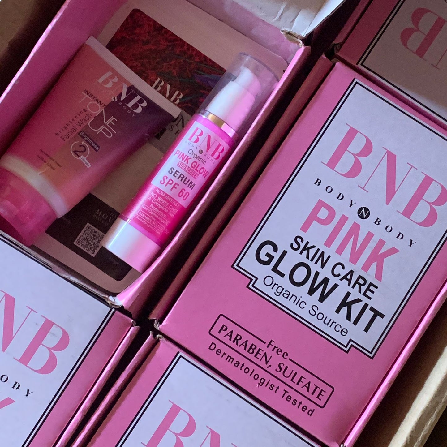 BNB pink Skin Care Glow Kit deal