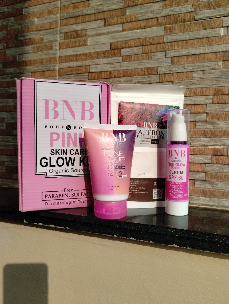 BNB pink Skin Care Glow Kit deal