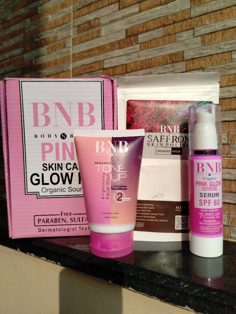 BNB pink Skin Care Glow Kit deal