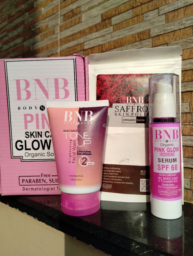 BNB pink Skin Care Glow Kit deal