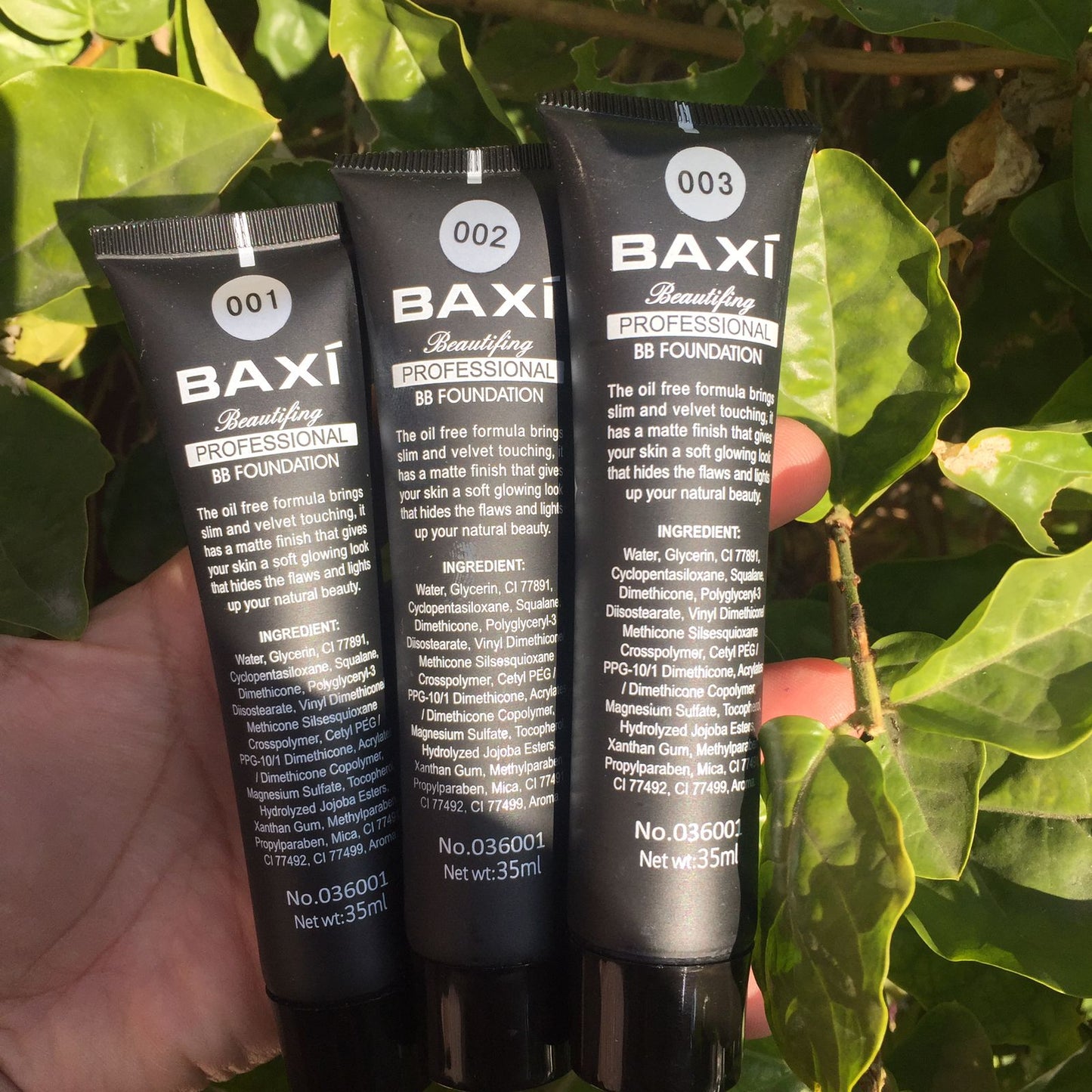 Baxi velvet matte bb foundation deal of 3