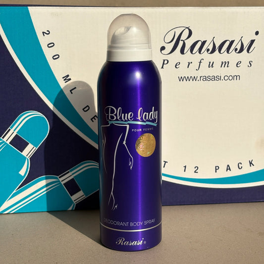 Blue Lady Body Spray by rasasi