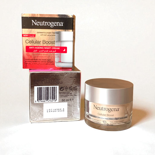 Neutrogena cellular boost anti ageing night cream