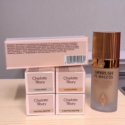 Charlotte Tilbury Air Brush FlawLess Foundation stay all day and night