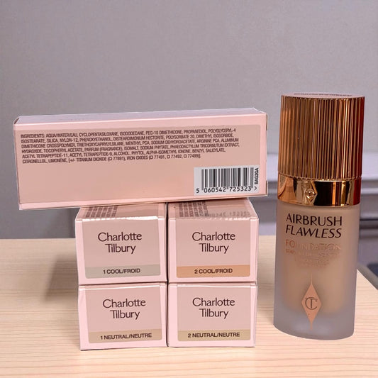 Charlotte Tilbury Air Brush FlawLess Foundation stay all day and night