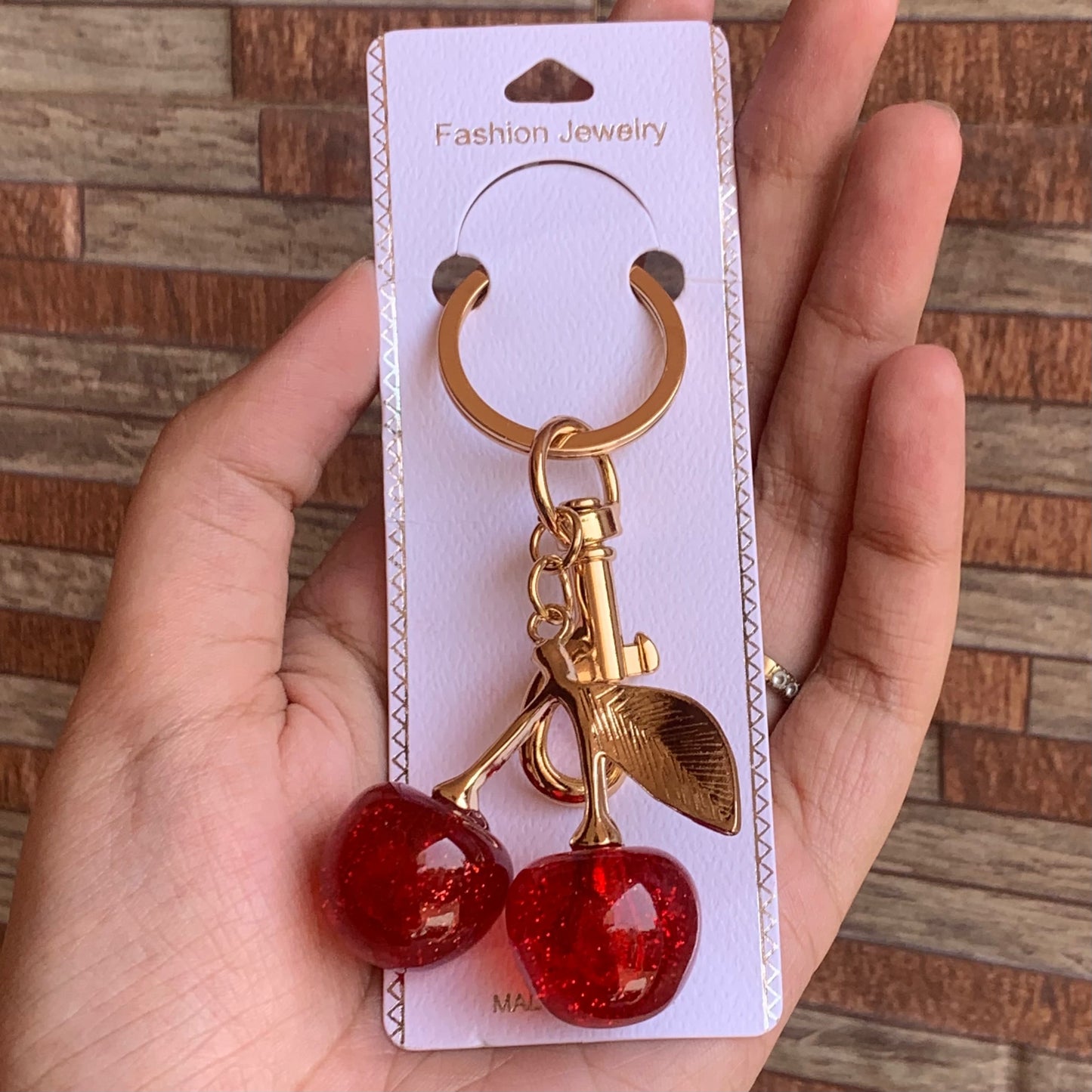 Cherry Keychain
