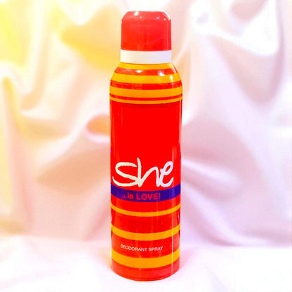 She Deodorant Body Spray