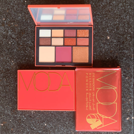 MODA Eyeshadow & Blush Palette