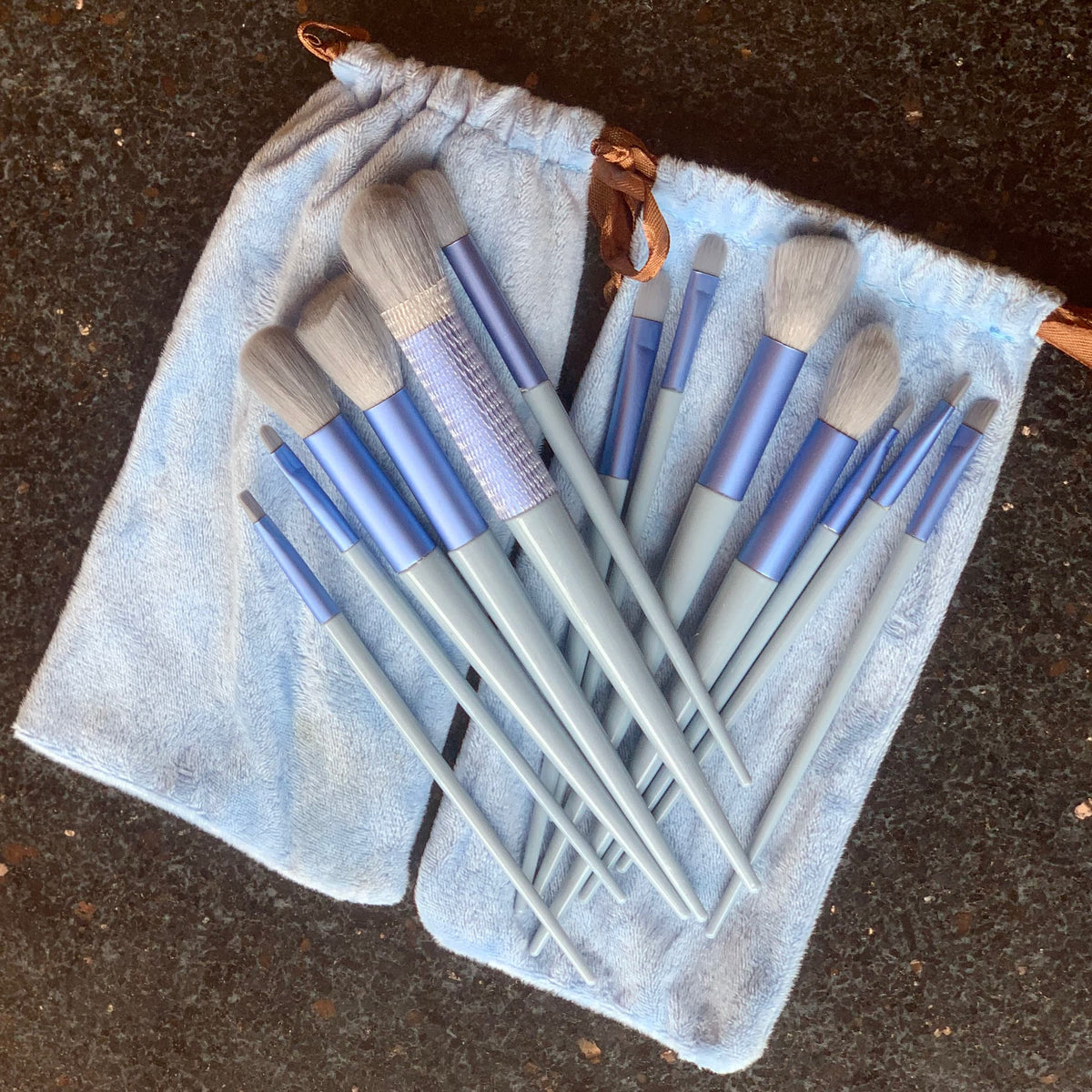 Brush Set with Pouch