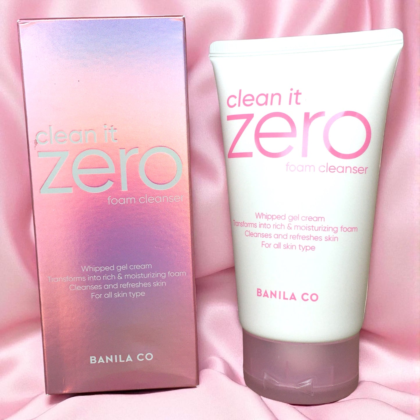 Zero foam cleanser